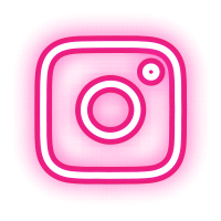 Rot umrandetes Instagram Logo